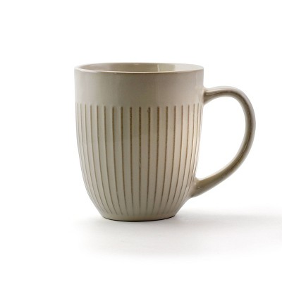 16-Piece White Ceramic Modern Dinnerware Set