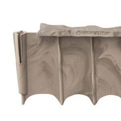 Suncast Quick Edge Resin Material 35 Inch Single Strip Natural Stone