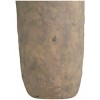 Olivia & May 21'' x 9'' Ceramic Distressed Terracotta Vase Brown: Rustic Amphora Tabletop Decor - 3 of 4