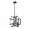 Z-Lite Titania 4 - Light Chandelier in  Matte Black - 3 of 4