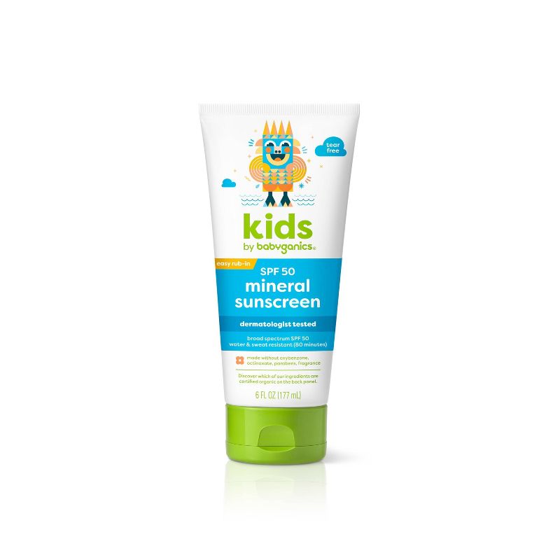 Babyganics BKids Sunscreen - SPF 50 - 6 fl oz, 1 of 6