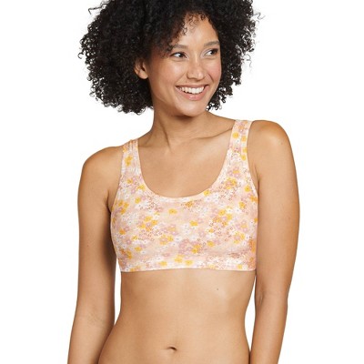 Jockey Women's Forever Fit Full Coverage Molded Cup Bra M Apricot Blush