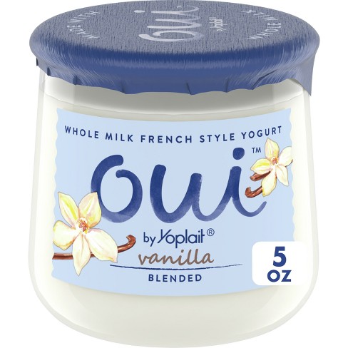 Oui by Yoplait Vanilla Flavored French Style Yogurt - 5oz - image 1 of 4