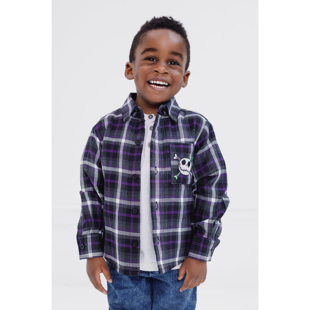 Disney Flannel Button Down Dress Shirt - thumbnail 2