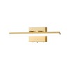 POWLIG 18.11-in Gold Dimmable 5CCT LED Wall Sconces - 2 of 4