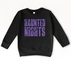 Haunted Nights Block Distressed - Toddler Graphic Sweatshirt - 2 of 4