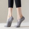 Anna-Kaci Women's 3-Pack Ballet Style Grip Socks with Crisscross Elastic and Non-Slip Soles for Barre Pilates Yoga - 2 of 4