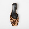 Women's Mavis Mid Martini Mule Heels with Memory Foam Insole - Wild Fable™ Brown - 3 of 3