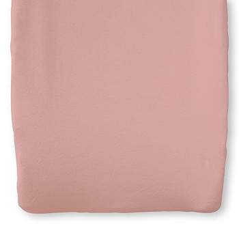 Natemia Changing Pad Cover Misty Rose