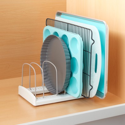 YouCopia StoreMore Bakeware Rack: Non-Slip Kitchen Organizer with Multi-Compartments for Cabinet & Pantry Storage — фото 2