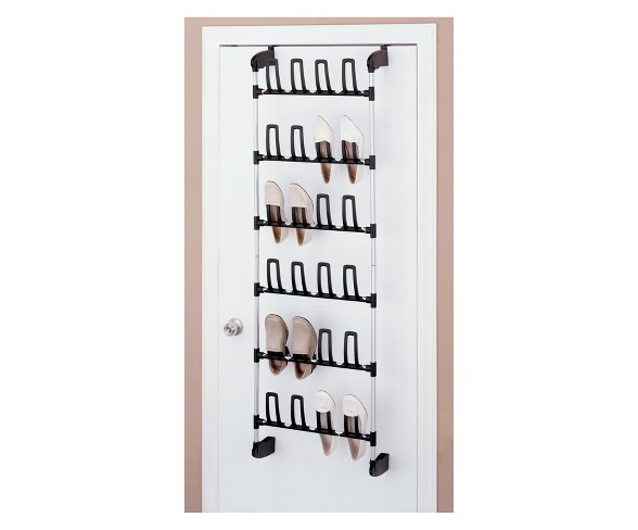 Neu Home Overdoor 12 Pair Shoe Rack Medium Silver Buy Online In Aruba At Desertcart