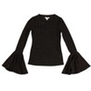 bar III Womens Textured Knit Blouse - 3 of 4