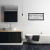 Stupell Industries Fun Laundry Room Funny Bathroom, 31" x 14" - 2 of 4