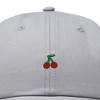 Dalix Lil Cherry Embroidered Cotton Summer Outdoor Baseball Cap Dad Hat Womens - 2 of 4