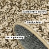Acekool 5x7 Washable Braided Rug – Thin Non-Slip Floor Mat for Kitchen, Bedroom & Living Room - 4 of 4