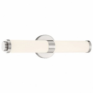 Access Lighting Aqua 1 - Light Vanity in  Brushed Steel - 1 of 1