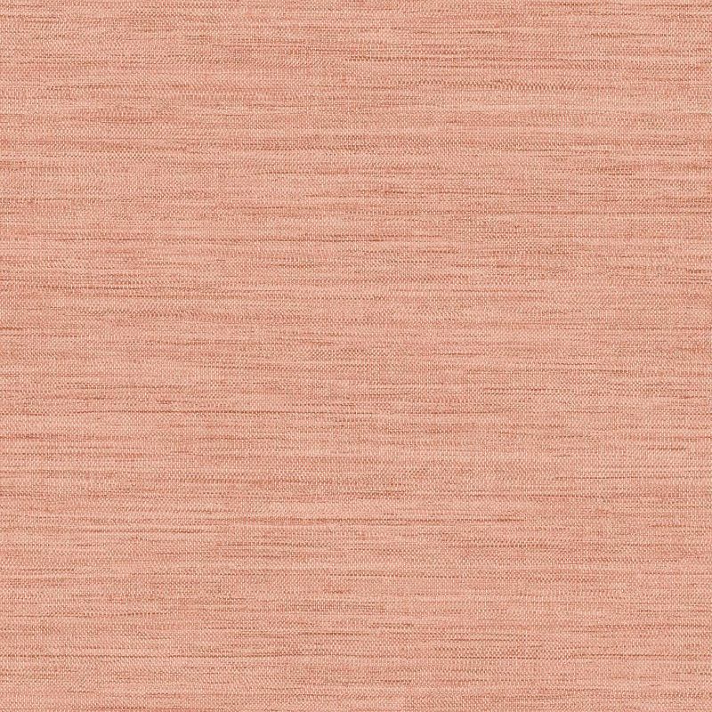 Tempaper 28 sq ft Faux Horizontal Grasscloth Salmon Peel and Stick Wallpaper, 1 of 7