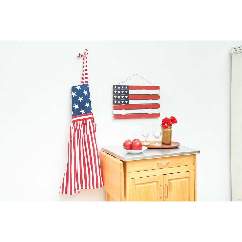 C&F Home American Flag Hanging Fourth of July Wall Art, 5 of 8