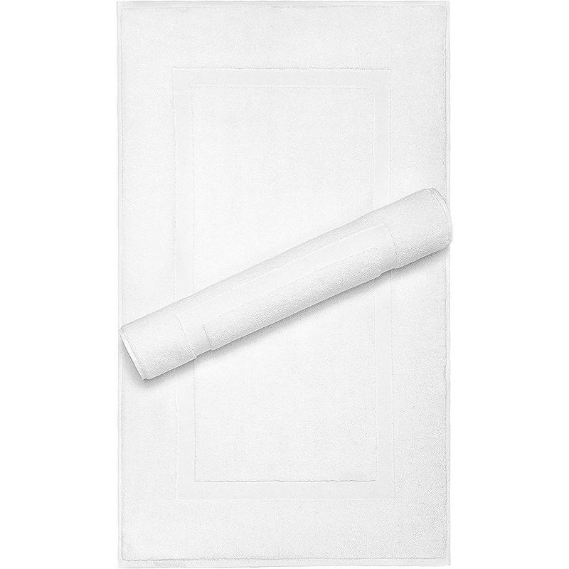 American Soft Linen 100% Cotton Bath Mat Set, 2-Pack, 20 inch by 34 inch, Bath Mats for Bathroom, 3 of 7