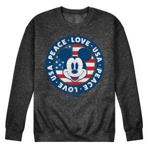 Men's - Disney - Americana Graphic Fleece Sweatshirt - 1 of 4