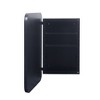 20x30 Inch Recessed Black Metal Framed Medicine Cabinet with Mirror and Adjustable Shelves Black Wall Mirror with Storage for Bathroom - 4 of 4