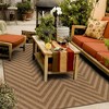 Oriental Weavers Karavia 1330X Tan/ Light Tan Indoor/Outdoor Area Rug - 1'9" x 3'9" - 2 of 4