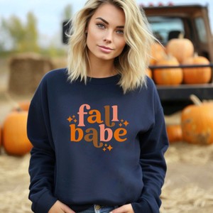Simply Sage Market Fall Babe Stars Sweatshirt - 1 of 4