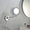 SEVOBAL Bathroom Vanity Mirrors Wall Mounted Makeup Mirror with Dual Magnification Sturdy Build Effortless Mounting, Chrome, 13.5"*9"*8" - 2 of 4