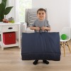 Star Wars Welcome to the Galaxy Navy and Gray Yoda, Princess Leia, R2-D2 , Chewbacca, and Darth Vader Deluxe Easy Fold Toddler Nap Mat - 4 of 4