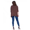 Womens Elbow Length Sleeve Open Cardigan - 24seven Comfort Apparel™ - 3 of 4