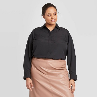 target women's plus size blouses