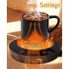 FAAYFIAN Coffee Mug Warmer for Desk with Auto Shutoff, Cup Warmer with 2 Temp Settings & 1¨C12H Timer for Coffee, Tea & Milk - 2 of 4