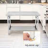 48x24"NSF Stainless Steel Folding Table, Heavy-Duty Commercial Prep Table for Kitchen, Restaurant & Home, 500 LBS Capacity with Adjustable Undershelf - 4 of 4