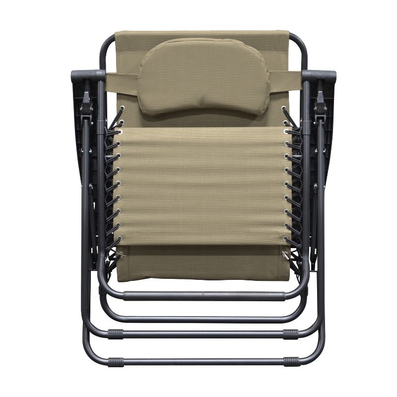 Oversized Infinity Zero Gravity Chair - Beige - Caravan, 2 of 6