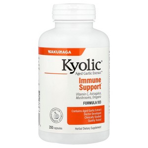 Kyolic Aged Garlic Extract™, Immune Support, Formula 103, 200 Capsules - 1 of 4