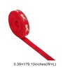 Unique Bargains Gift Wrap Ribbons Polyester Red 179.13"x0.39" 1 Pc - 3 of 4