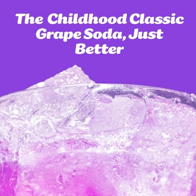 Slice Grape Healthy Soda - 12 fl oz Cans/4pk