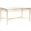 Lura Gold Leaf Retro Coffee Table - Gold/Clear - Safavieh - image 3 of 4