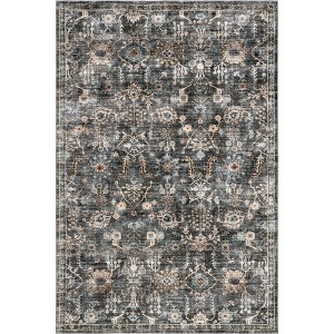 Nuloom Benica Multi Medallion Pet Friendly Machine Washable Area Rug - 1 of 4