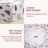 4 Pieces Soft Microfiber Christmas Bedding Sheet Set - 4 of 4