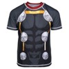 Marvel Avengers Spider-Man Captain America Hulk Iron Man Pullover Rash Guard & Swim Trunks Outfit Set Toddler to Big Kid - 4 of 4