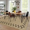 Lahome Diamond Double Frame Diagonal Faux Jute Rectangular Indoor Outdoor Area Rug - 4 of 4