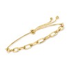 Ross-Simons 18kt Gold Over Sterling Jewelry Set: 3 Bolo Bracelets Size - 4 of 4