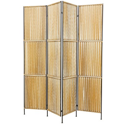 Natural Rattan Room Divider Screen Light Brown Novogratz Target   GUEST 2d448750 E41a 45ec A4db C0210ac7baa4