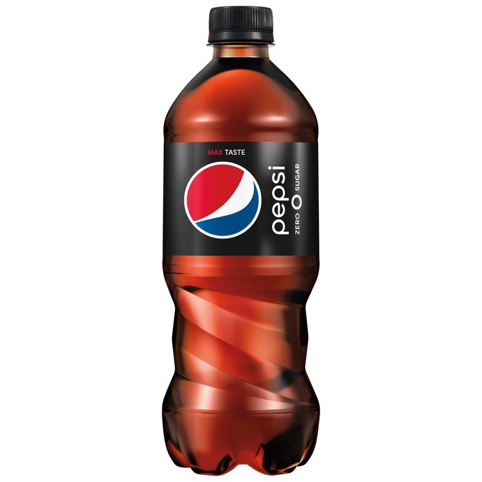 Pepsi Zero Sugar Cola Soda - 20 Fl Oz Bottle : Target