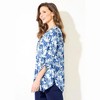 Catherines Georgette Buttonfront Tie Sleeve Cafe Blouse - 4 of 4