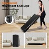 Smart Walking Pad With APP 16.14*35.43 inches Belt Treadmills for Home Small Portable 2 in 1 Under Desk Treadmill - 2 of 4