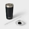 20oz Stainless Steel Straw Tumbler - Embark™ - 2 of 3