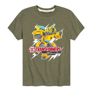 Boys' - Transformers - Robots In Disguise Short Sleeve Graphic T-Shirt - 1 of 3