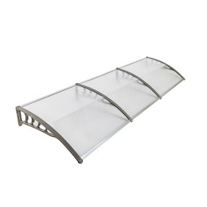 Karl Home | 116.5 in. W x 37.8 in. D Convex Patio Window Awning - 1 of 3